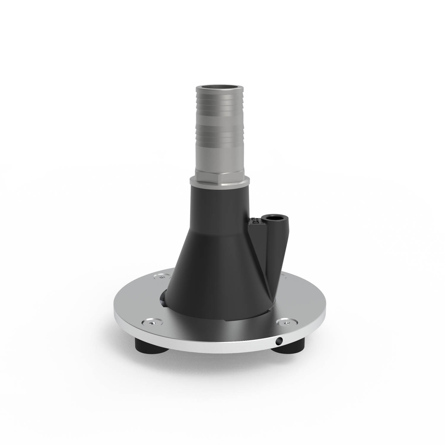 aspiraliquidi_3d02 sludge pump with stand alone support flange