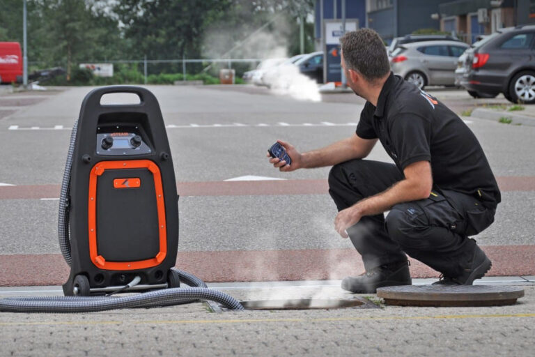 Generatore di fumo eSTEAM di ROMbv per ricerca perdite e cattivi odori