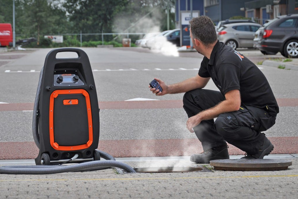 Generatore di fumo eSTEAM di ROMbv per ricerca perdite e cattivi odori