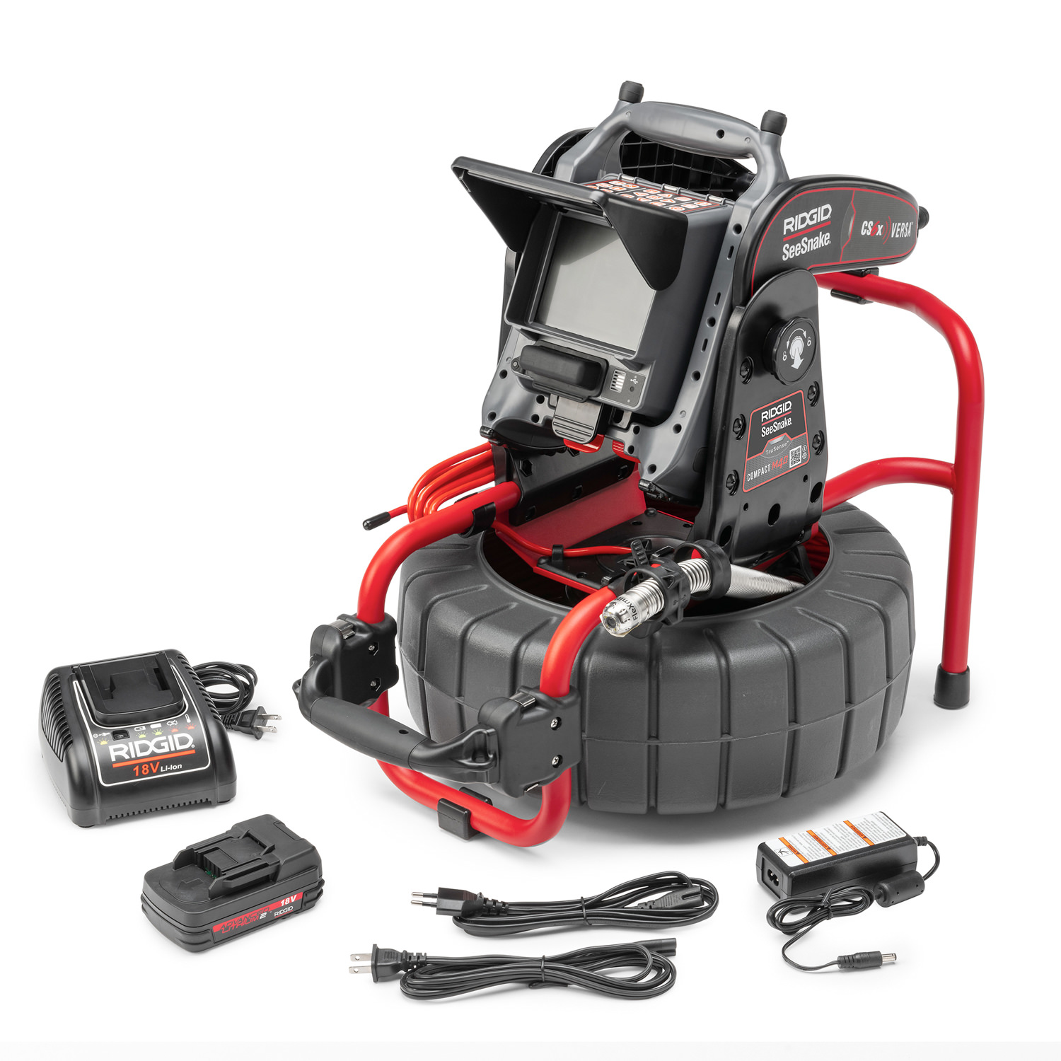 Sistema di videoispezione Compact M40 / con batterie e alimentatore