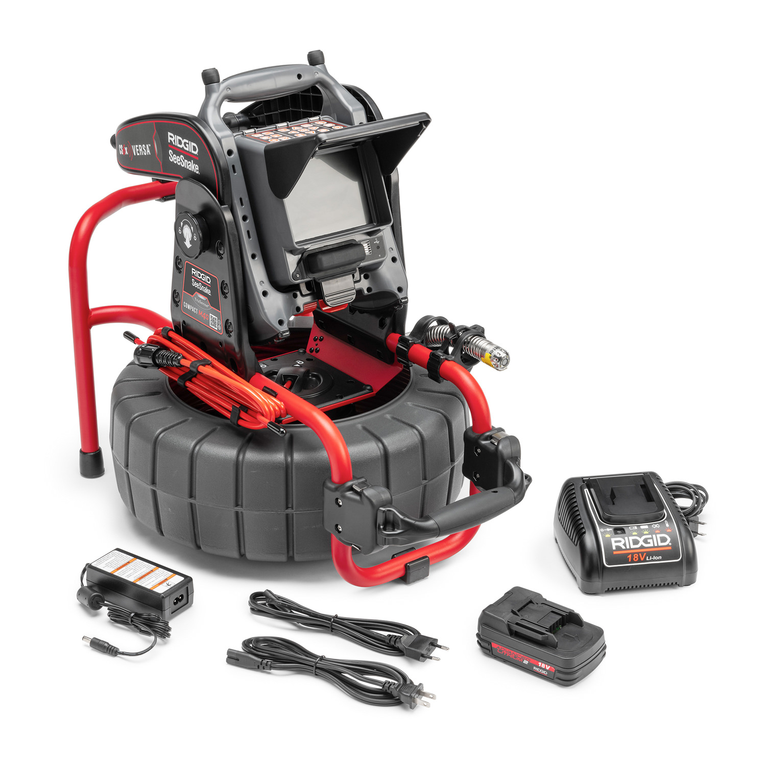 Sistema di videoispezione Compact M40 / con batterie e alimentatore