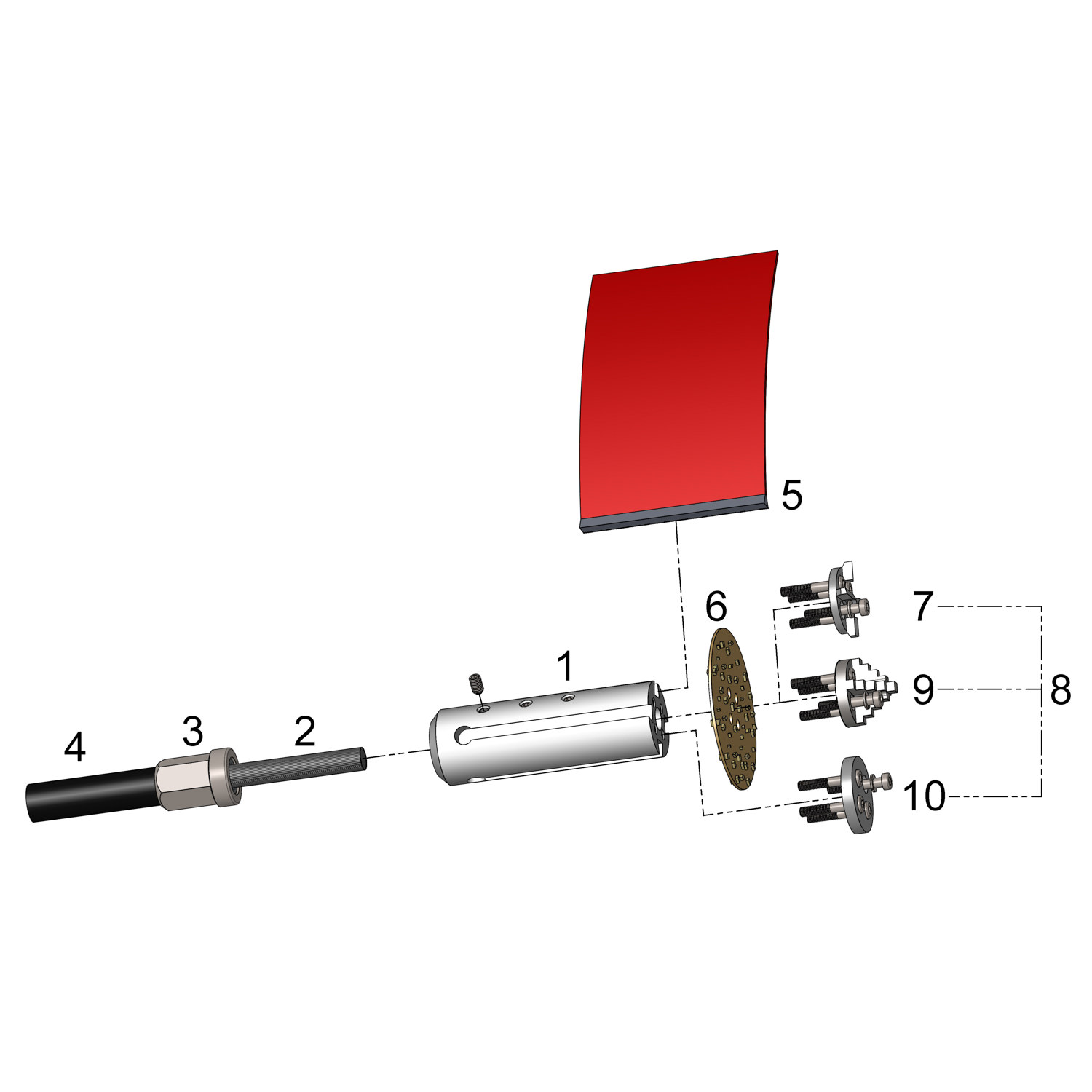 Vista esplosa per Smart Cutter Picote