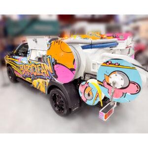 Hydrocity allestito su Toyota Hilux - vista posteriore