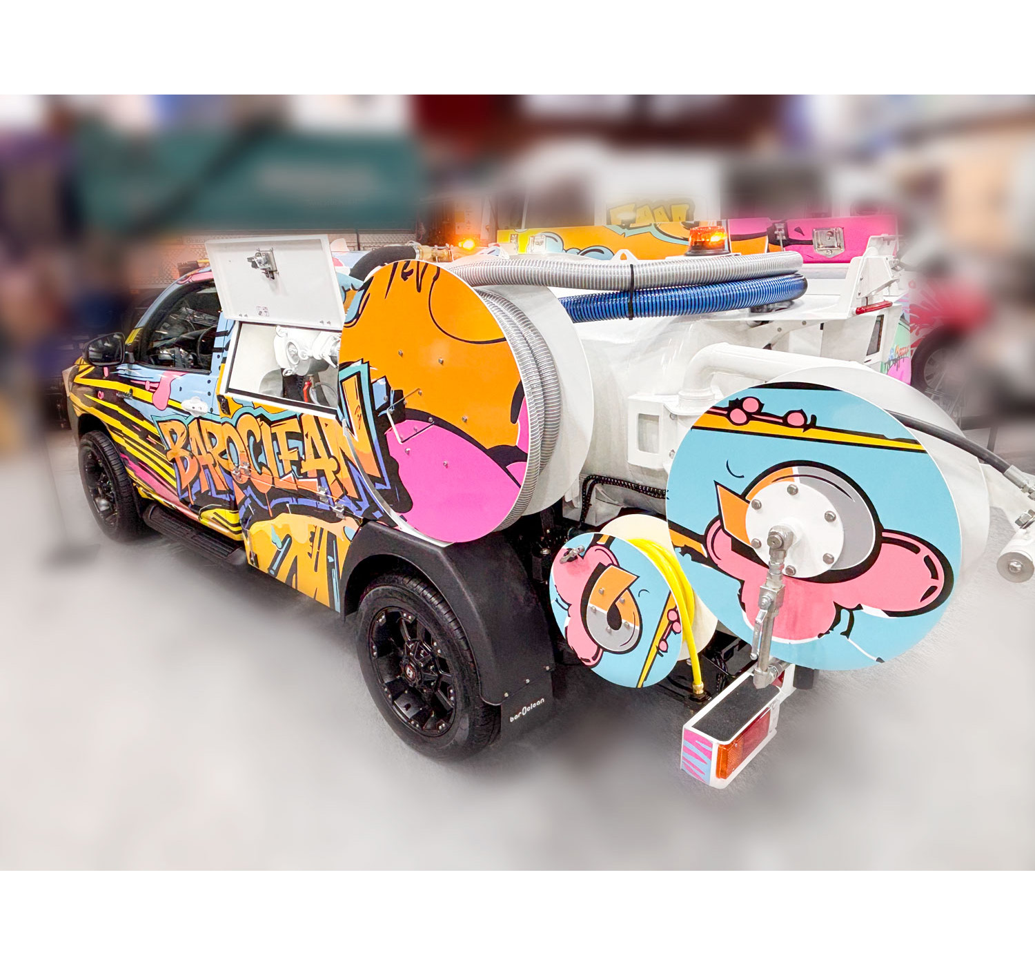 Hydrocity allestito su Toyota Hilux - vista posteriore
