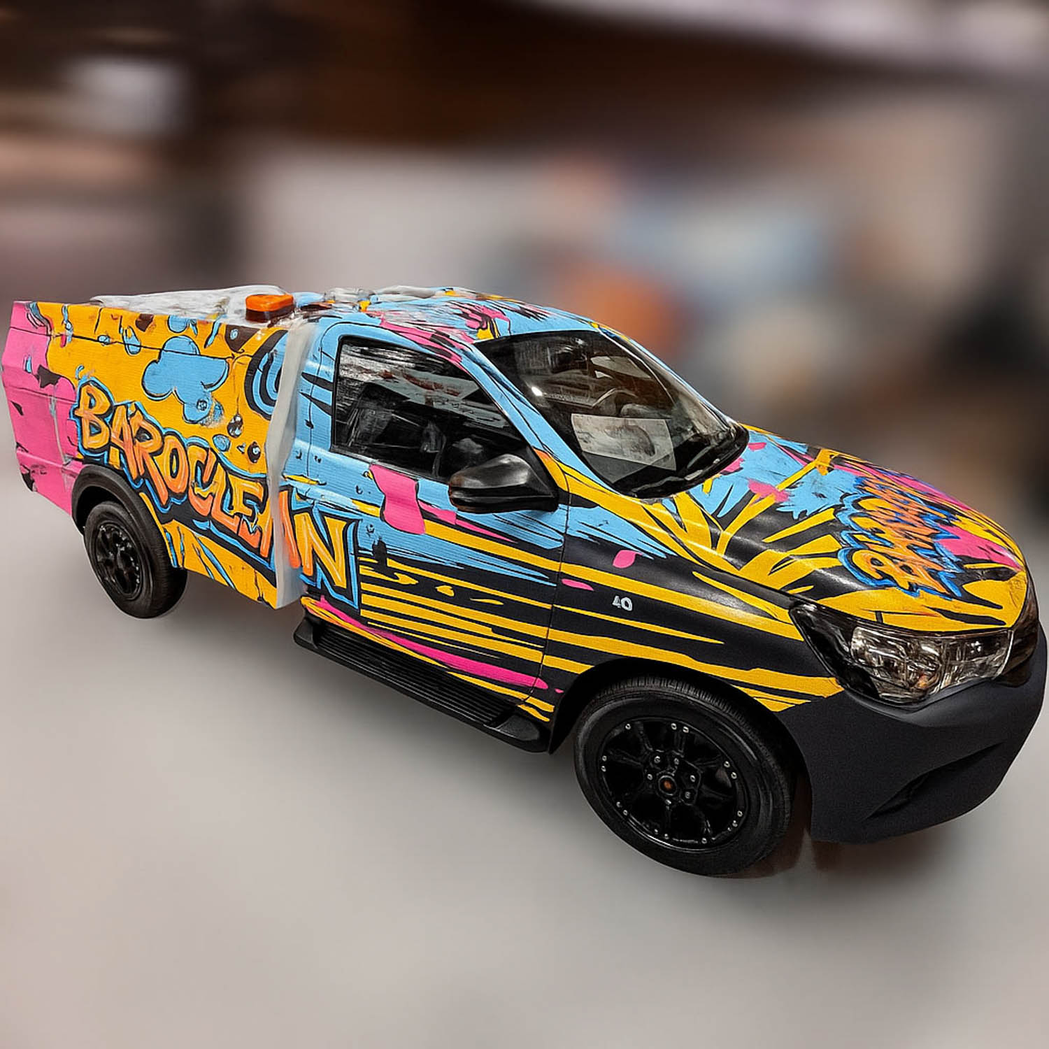 Hydrocity allestito su Toyota Hilux