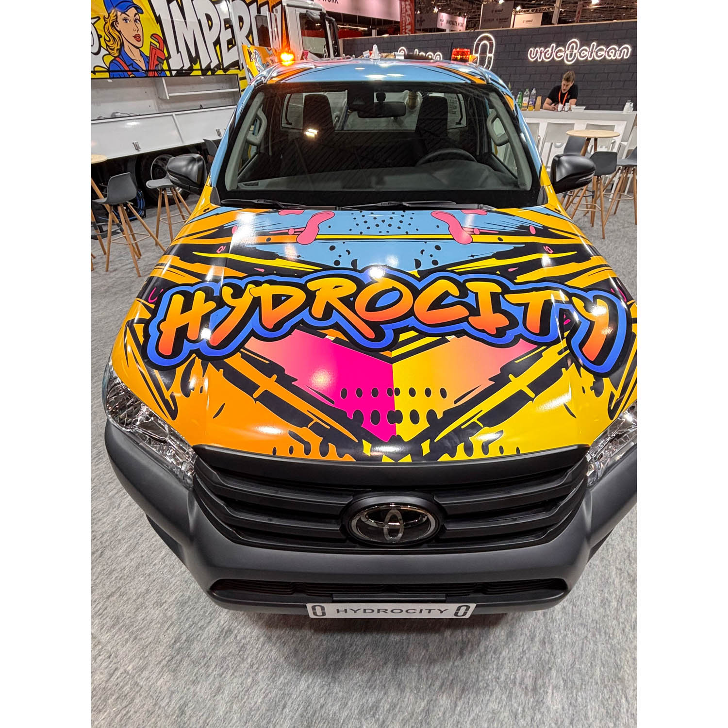 Hydrocity allestito su Toyota Hilux