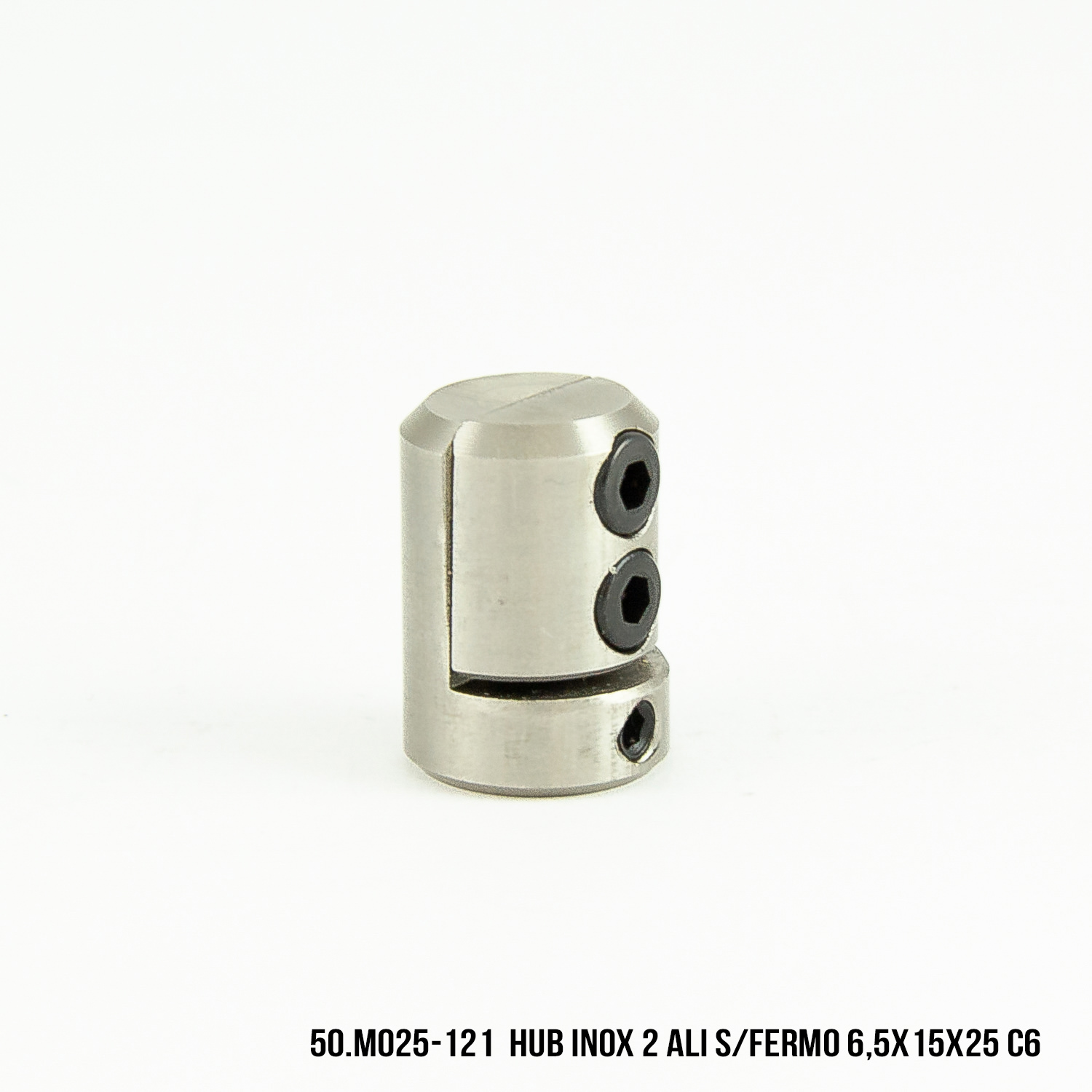 50.M025-121 HUB INOX 2 ALI S/FERMO 6,5X15X25 C6