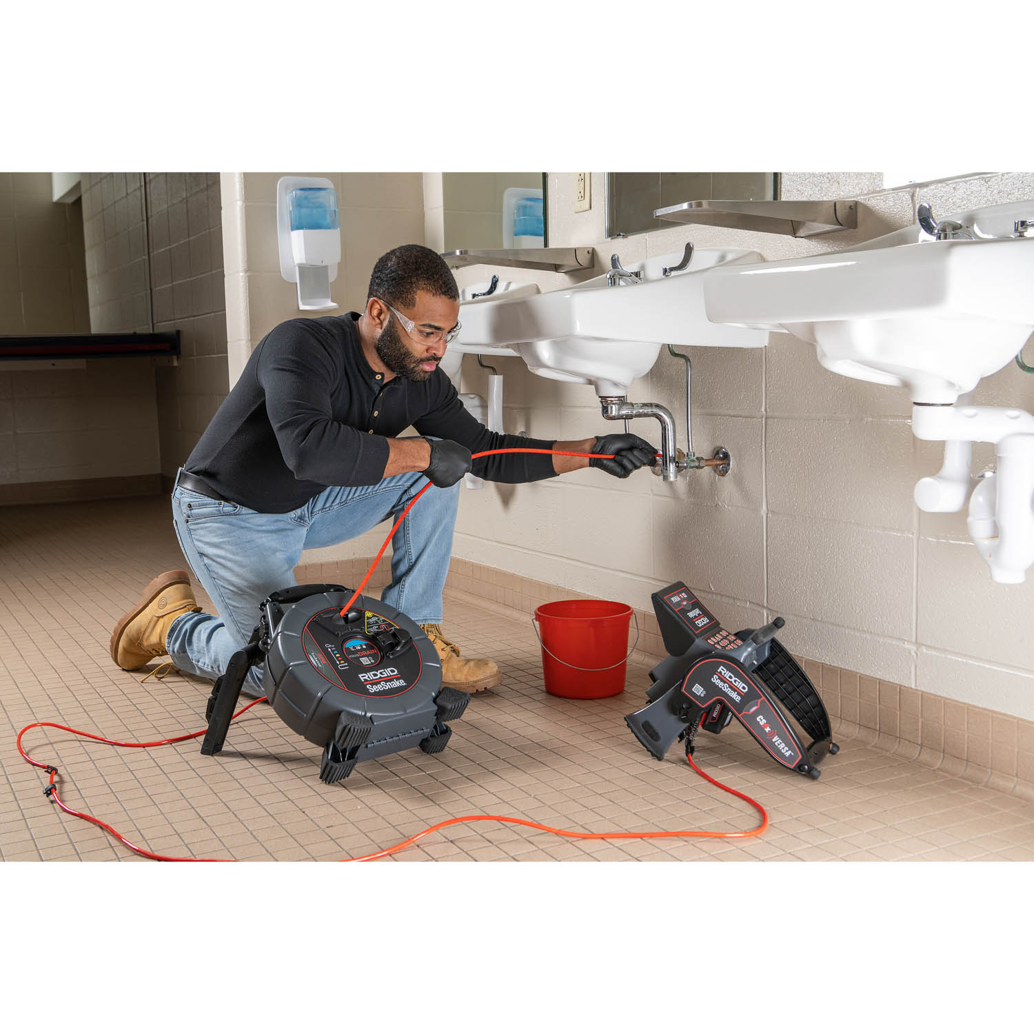 Sistema di videoispezione microDrain APX con tecnologia TruSense