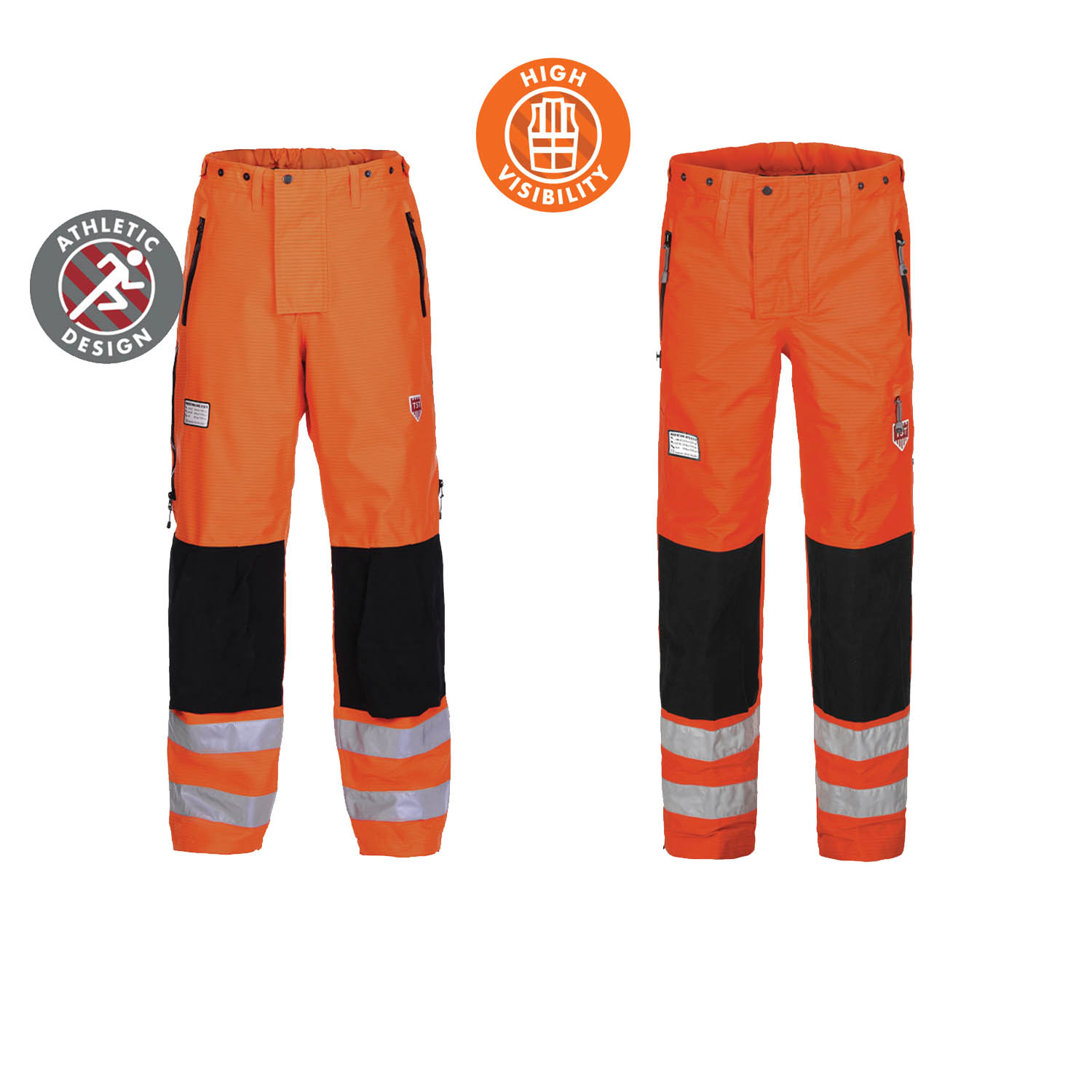 Pantaloni Pro-Operator di TST Sweden, versione ad alta visibilità