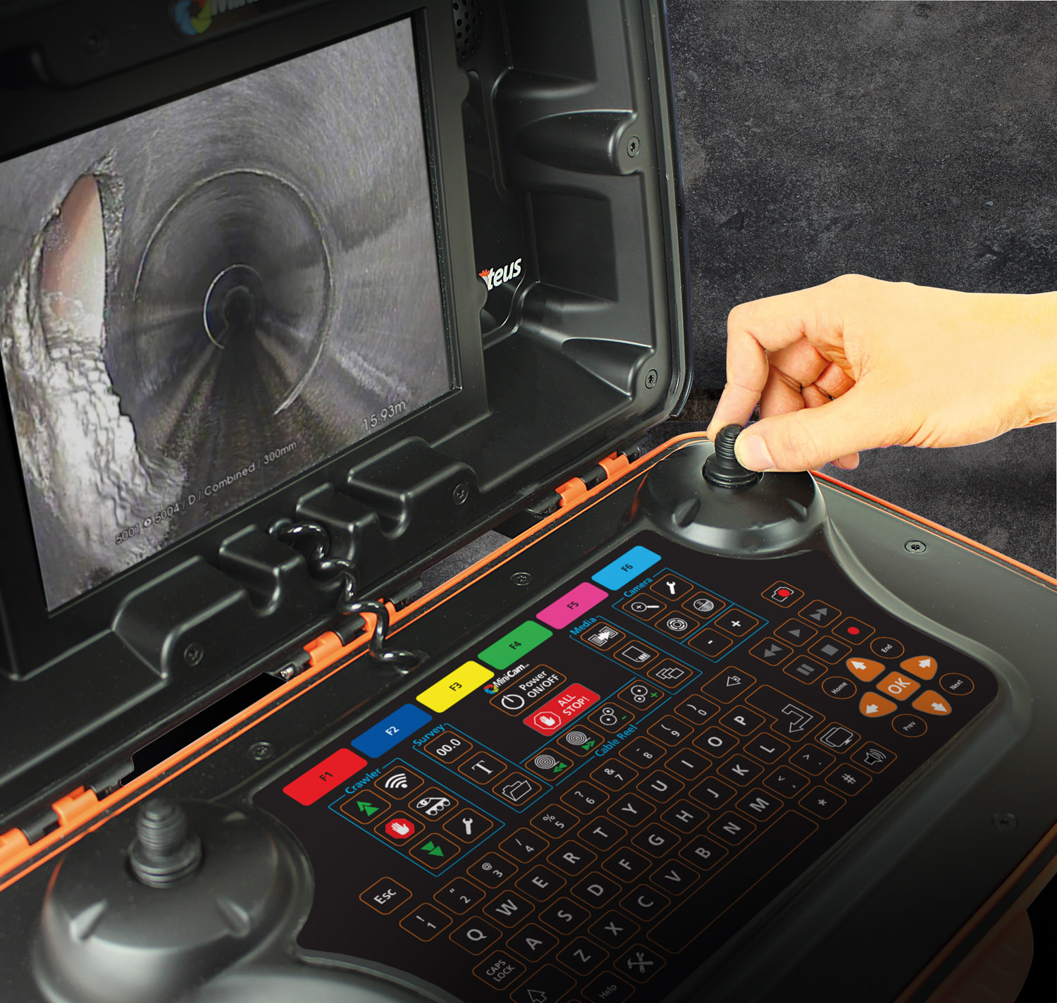 Unità di controllo CCU208 - joystick