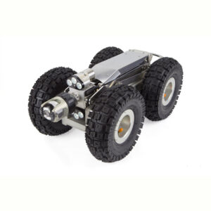 Carro proteus grande di minicam per videoispezione di fognature.