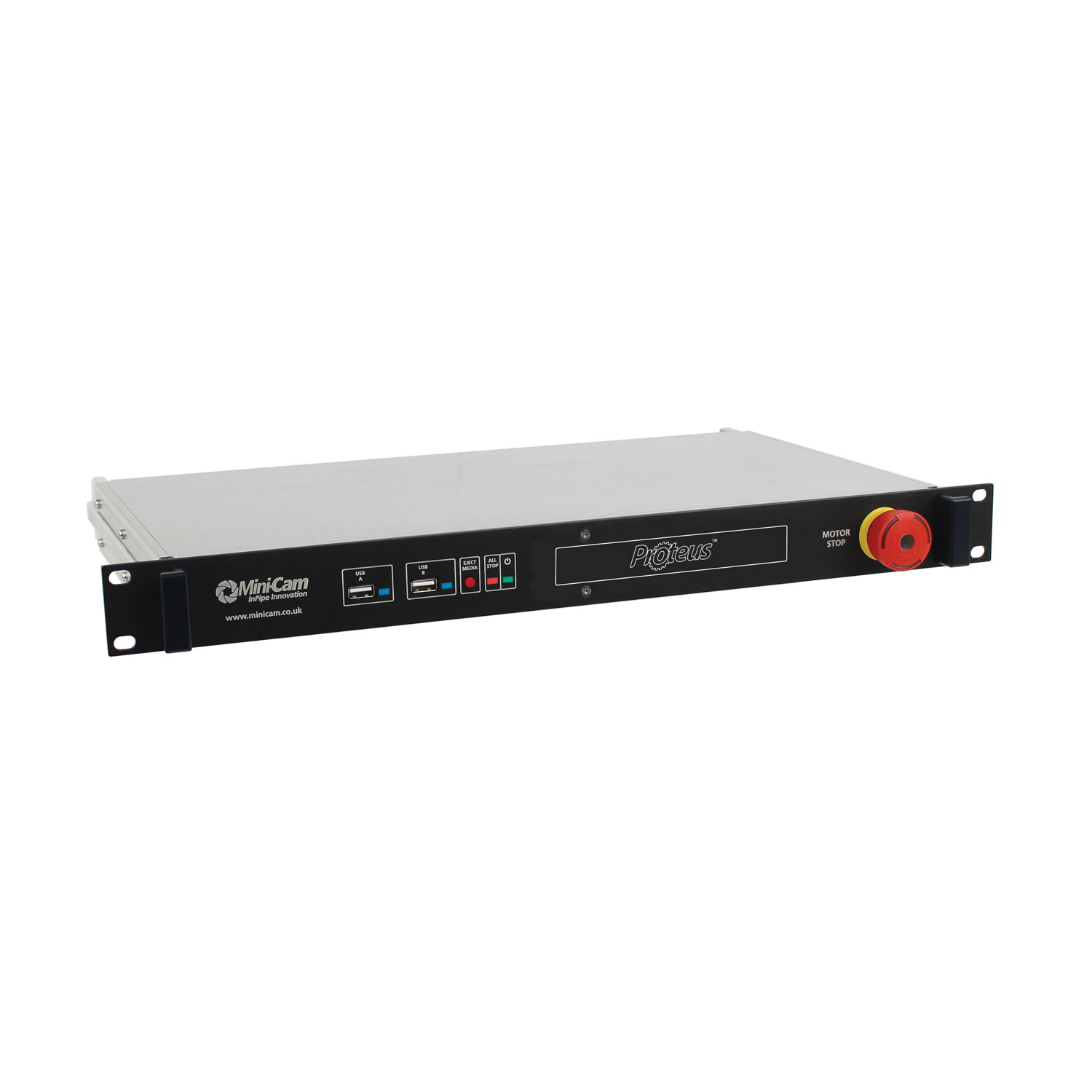 Unità di comando rack VCU/VKU500 con tastiera / vista anteriore