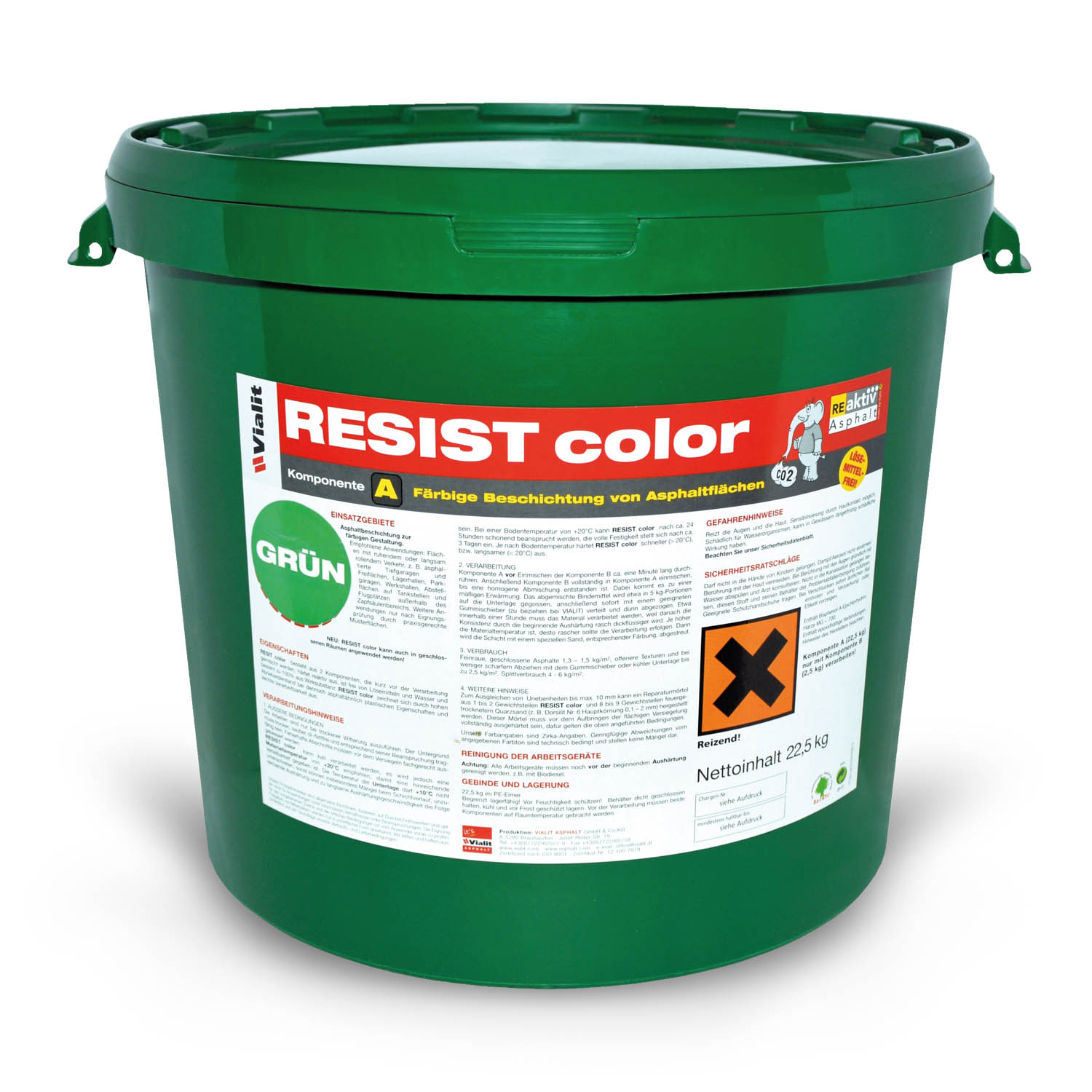 Secchio di Asfalto Vialit Resist Color