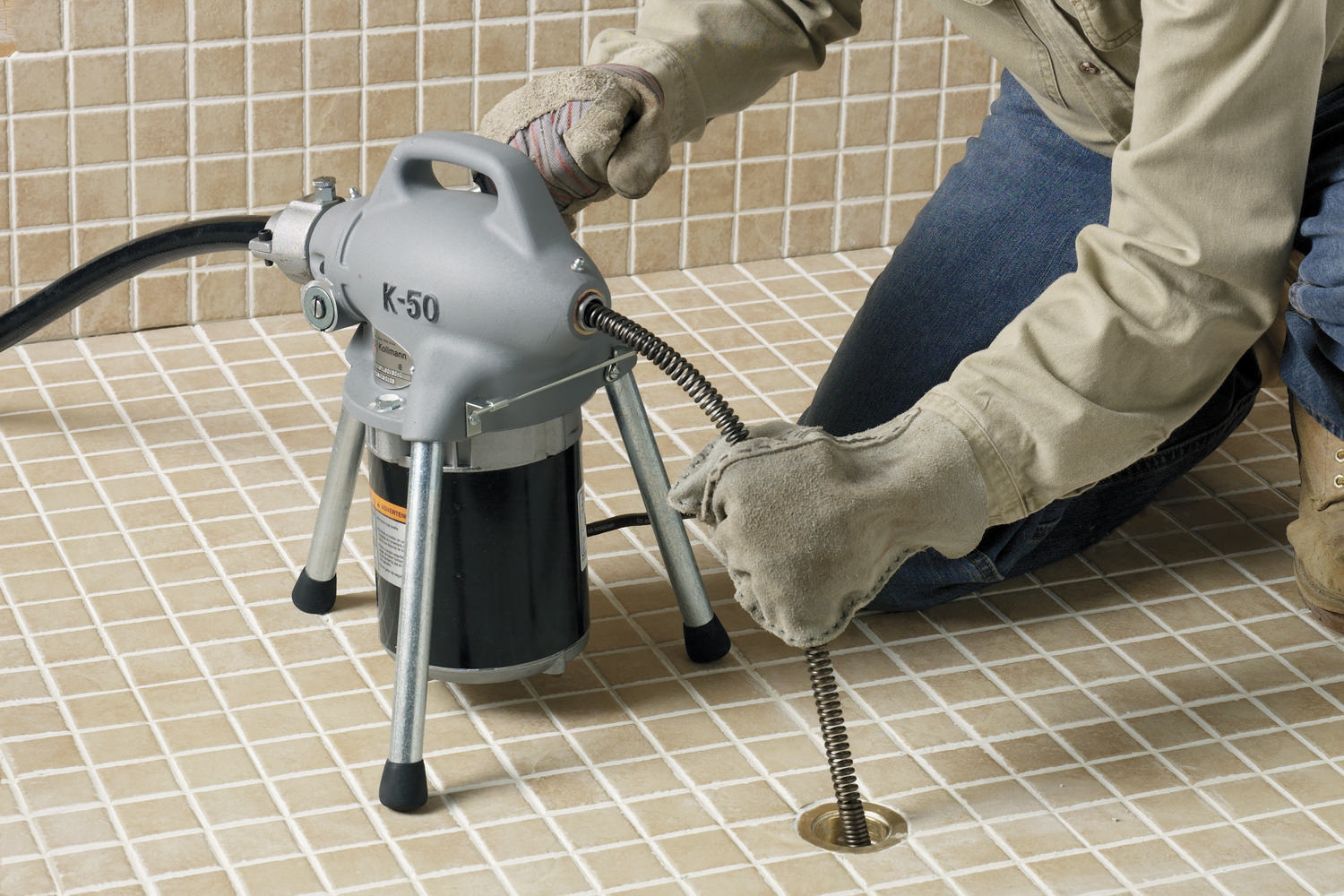 stasatrice ridgid a cavi frazionabili K-50