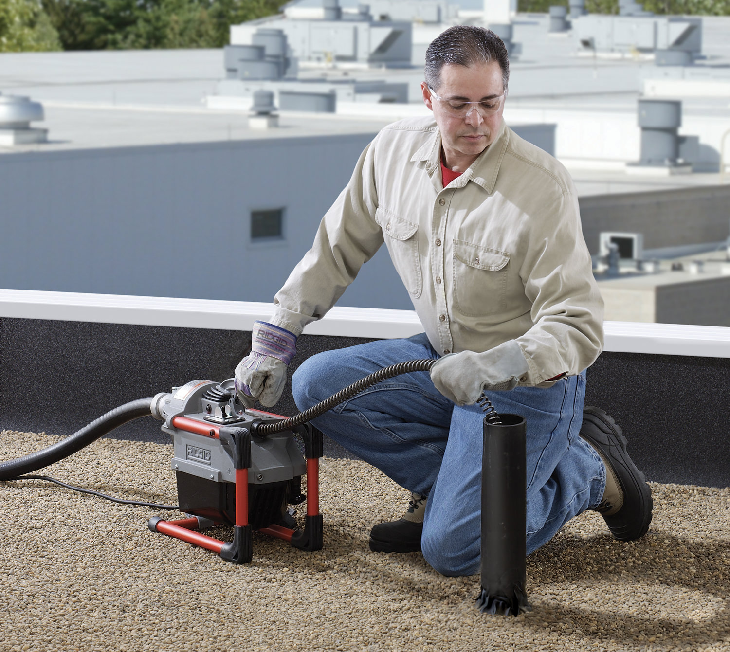stasatrice ridgid a cavi frazionabili K-60SP