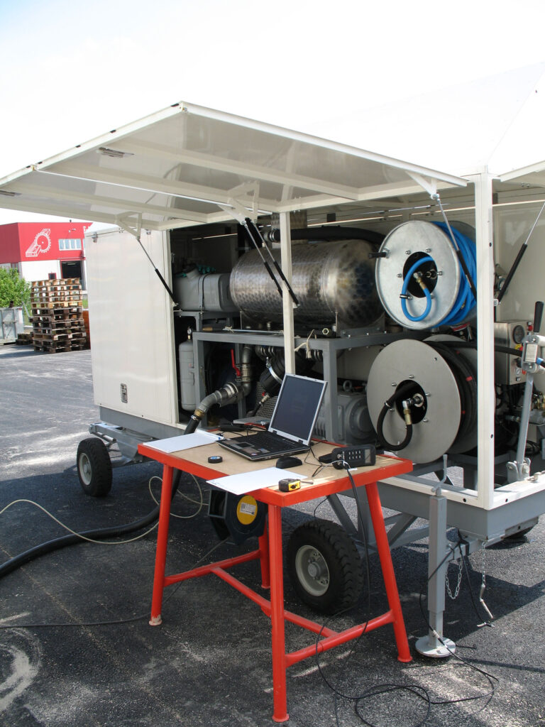 2004. L’installazione-laboratorio CellinaValley per la valutazione delle prestazioni degli ugelli idrodinamici