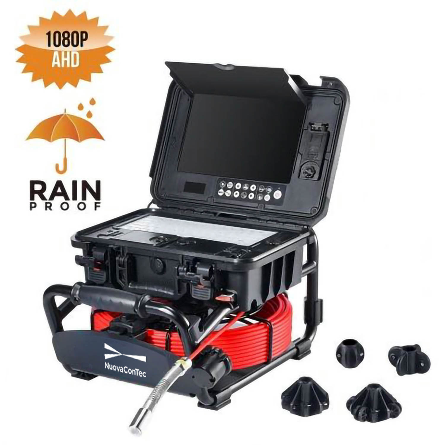 sistema di videoispezione ECO-COMPACT 23 mm AHD RainProof