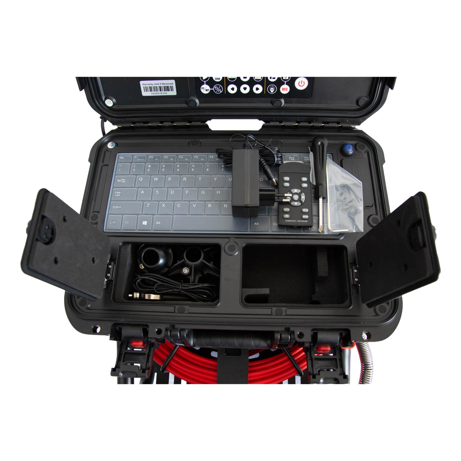 Sistema di videoispezione ECO-COMPACT Rain Proof con telecamera da 14mm